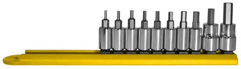 Mayhew 10-Pieces SAE Hex Socket Bit Set (16017)