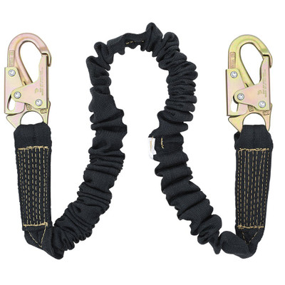 PeakWorks V8109506 Fall Protection Flame Resistant, Kevlar, 6 ft. Length, Black