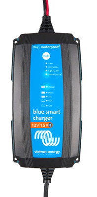 Victron BPC121531104R Energy Blue Smart IP65 12V 15 amp 120VAC Battery Charger