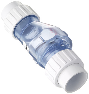Zoeller 50 Psi Pvc 2-Port Check Valve, 1-1/2" (30-0041)