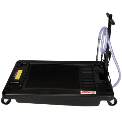 ZeeLine 17-Gallon Poly Low-Profile Oil Drain W/ Electric Pump (ZELP17-EP)