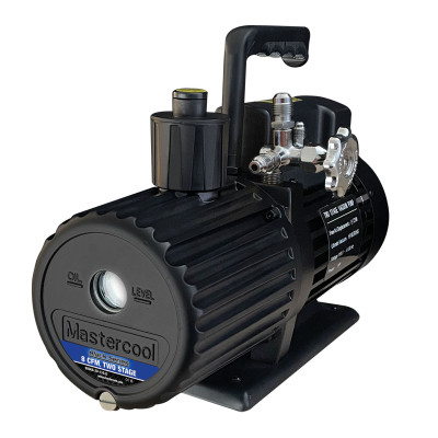 Mastercool Black Series 8 CFM Vacuum Pump - Two Stage (90068-2V-110-BL)