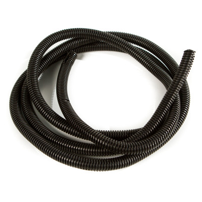 Wirthco 1/4" x 100' Polyethylene Split Loom Tubing Black (27021)