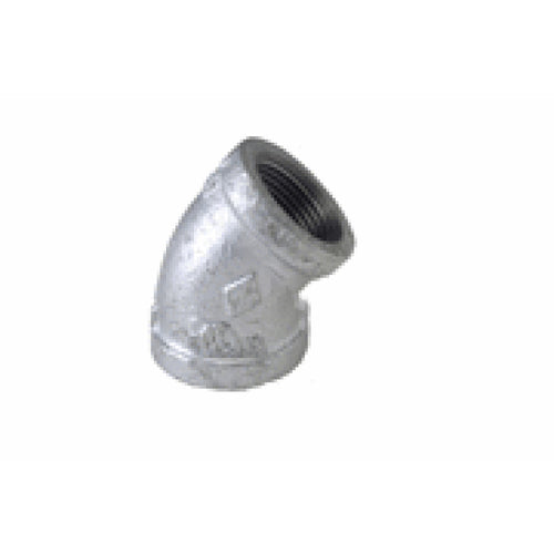 Soval 120-020 - 2" Galvanized 45 Elbow