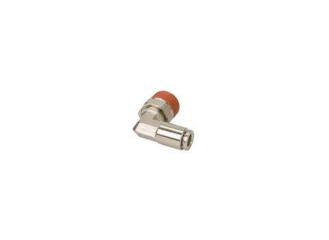 VIAIR 1/8" NPT Male to 1/4" Airline 90 Degree Swivel Elbow Adapter 2 Pack (11442)