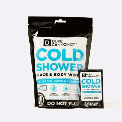 Duke Cannon Cold Shower Cooling Field Towels Multipack Pouch Refreshing Clean (TOWELSPOUCH1)