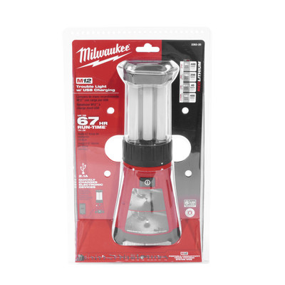 Milwaukee M12 LED Lantern And Trouble Light 12V USB Charge 400 Lumens (2362-20)