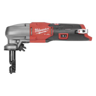 Milwaukee M12 Nibbler 16-Gauge With LED Light And Variable Speed Dial (2476-20)