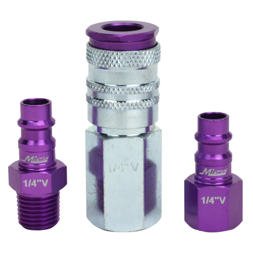 Milton Industries S-303VKIT 3 PC Coupler and Plug Kit