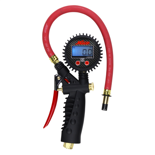 Milton Industries S-574D Digital Inflator Gauge with Straight Chuck