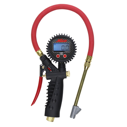 Milton Industries S-577D Digital Inflator Gauge with Straight Foot Head Chuck