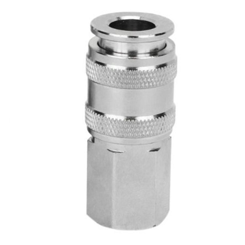 Milton Industries S-743 Universal Coupler, 1/4" body; 1/4" FNPT