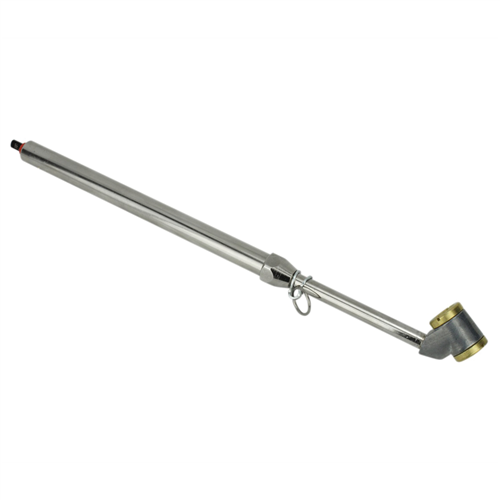 Milton Industries S-982C Re-Calibratable Tire Pressure Service Gauge, Large Bore Dual Chuck, 10-160 PSI
