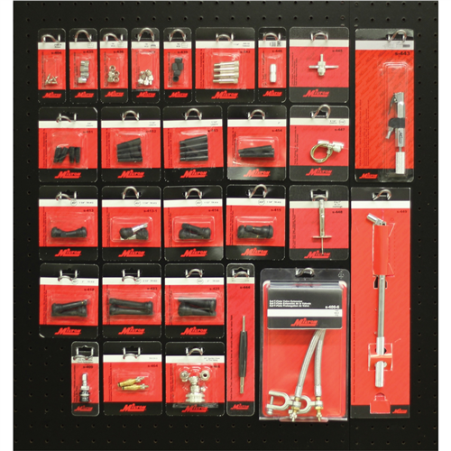 Milton Industries S-Tirehrdw 2' X 2' Tire Hardware Merchandiser
