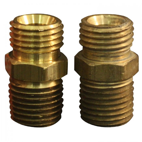 Milton Industries S-648M. Hex, 1/4" Npt X 1/4" Nps, 2/Cd