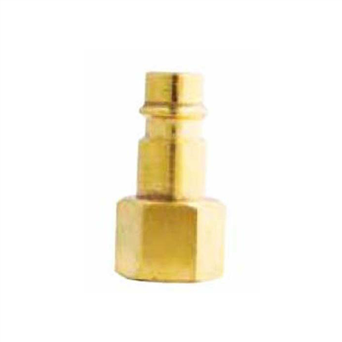Milton Industries S761-1 HI-Flo V-Style 1/4" FNPT Steel Plug 2/cd