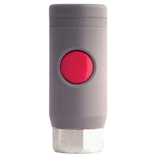 Milton Industries S-99705 1/4" NPT M-Style Female Push Button Safety Coupler