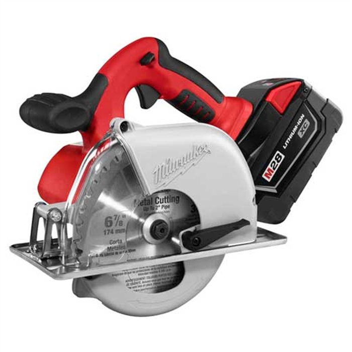 Milwaukee 0740-22M28 Cordless 6-7/8" Metal Cutting Saw (2) Batt Kit