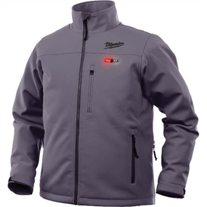 Milwaukee 201R-212XM12 HEATED JACKET COAT KIT, RED/GRAY, XXL