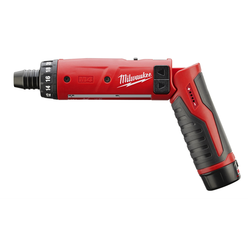Milwaukee 2101-21M4 1/4" HEX SCREWDRIVER (1) BATT KIT