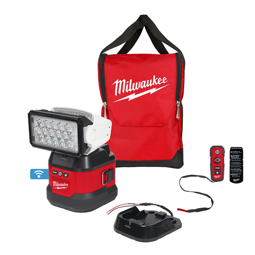 Milwaukee 2123-20M18 Utility Remote Control Search Light W/ Portabl