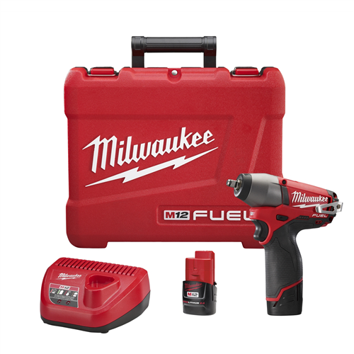Milwaukee 2454-22M12 FUEL 3/8" IMP WRENCH KIT