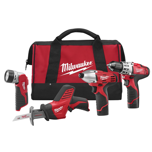 Milwaukee 2498-244-PC M12 CORDLESS DRIVER SAW COMBO KIT