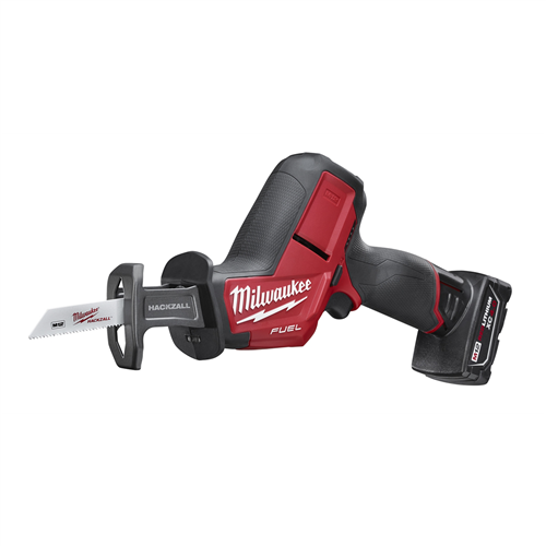 Milwaukee 2520-21XCM12 FUEL HACKZALL RECIP SAW (1) XC 4.0 BATT KIT
