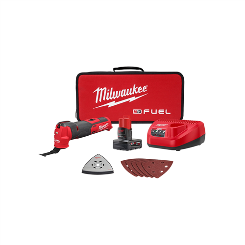 Milwaukee 2526-21XcM12 Fuel Oscillating Multi Tool Kit