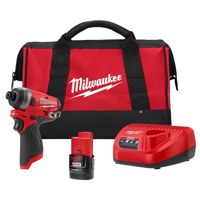 Milwaukee 2553-21M12 Fuel Impact Driver Kit