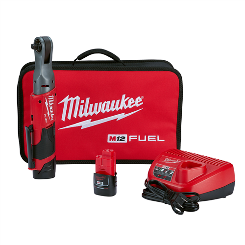 Milwaukee 2557-22M12 Fuel 3/8" Ratchet 2 Battery Kit