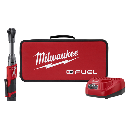 Milwaukee 2560-21M12 FUEL 3/8" EXT REACH RATCHET 1 BATT KIT