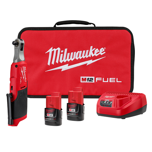 Milwaukee 2567-22M12 Fuel 3/8 Hi-Speed Ratchet Kit