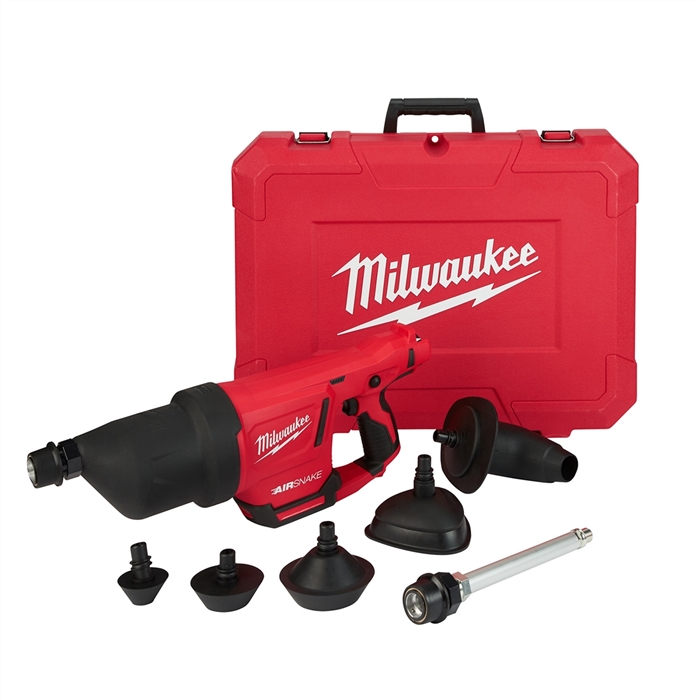 Milwaukee 2572B-20M12 Airsnake Drain Cleaning Air Gun (Tool Only)