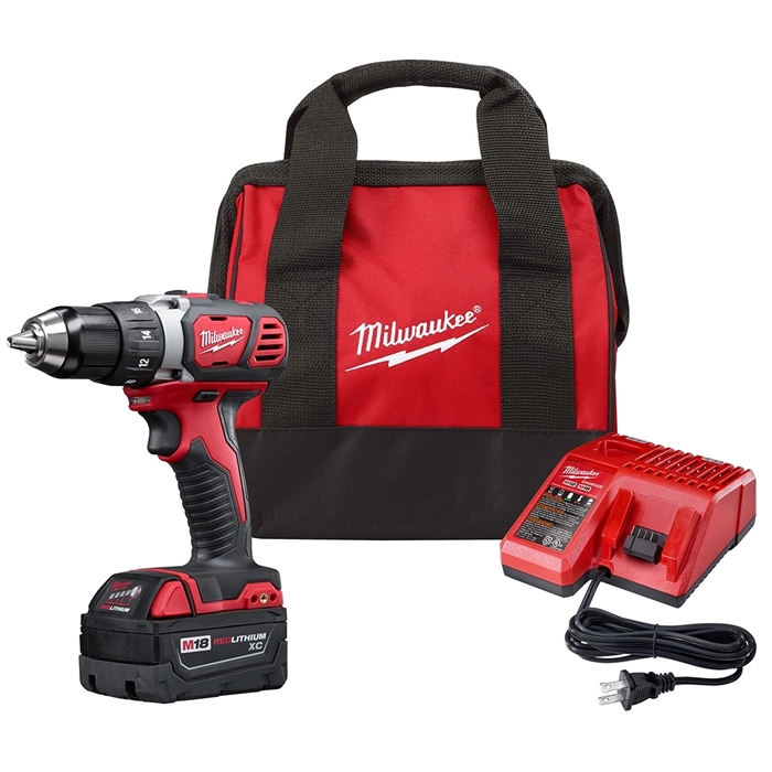 Milwaukee 2606-21M18 1/2" COMP DRILL / DRIVER 1 XC BATT KIT
