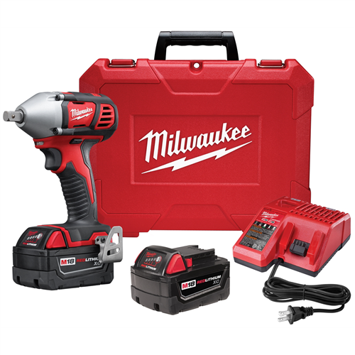 Milwaukee 2659-22M18 1/2" Imp Wrench Kit