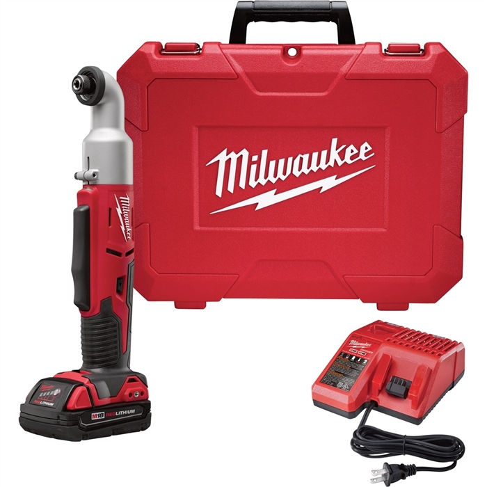 Milwaukee 2667-21CTM18 CORDLESS 2-SPEED 1/4" HEX RIGHT ANGLE IMP DRIVER KIT