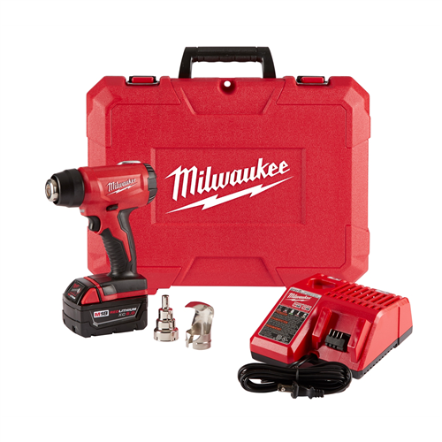 Milwaukee 2688-21M18 COMP HEAT GUN LED LIGHT (1) REDLITH XC5.0 BATT KIT