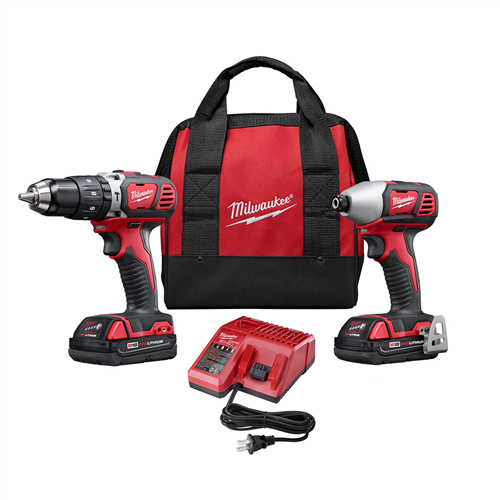 Milwaukee 2697-22CtM18 Cordless Lithium-Ion 2-Tool Combo Kit