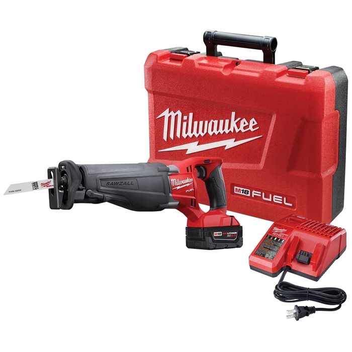 Milwaukee 2720-21M18 FUEL SAWZALL RECIP SAW (1) REDLITH XC5.0 BATT KIT