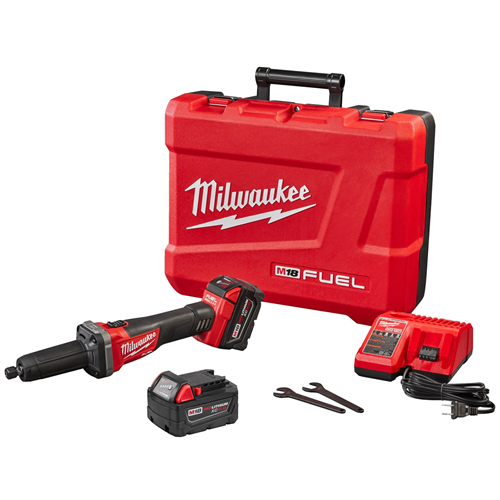 Milwaukee 2784-22M18 FUEL 1/4" BRUSHLESS DIE GRINDER (2) BATT KIT; 20,000 RPM