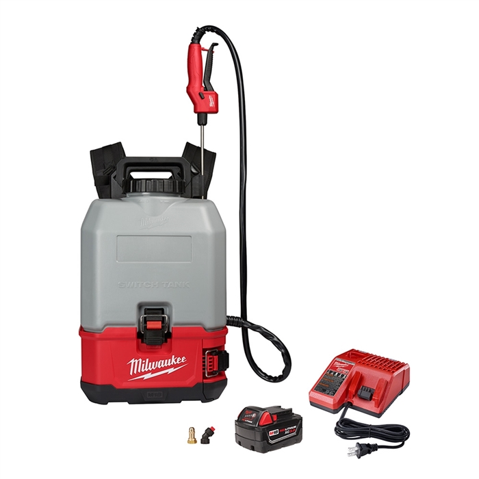 Milwaukee 2820-21CsM18 Backpack Concrete Sprayer Kit