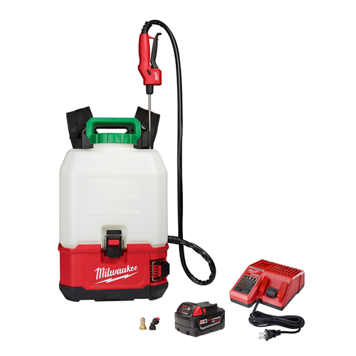 Milwaukee 2820-21PSM18 SWITCH TANK 4-GAL BACKPK SPRAYER KIT