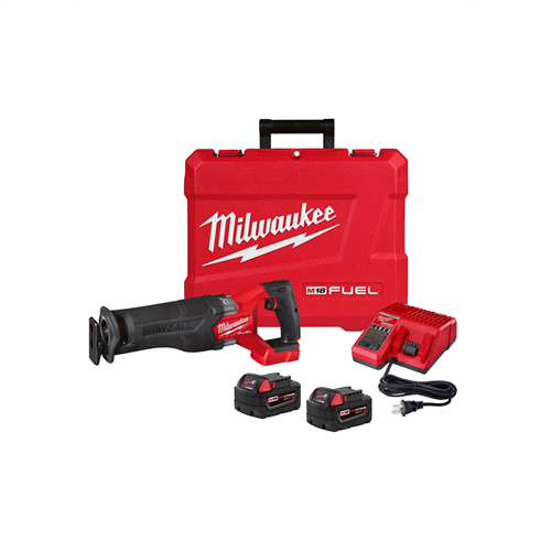 Milwaukee 2821-22M18 Fuel Sawzall Reciprocating Saw - 2 Batt Xc5.0