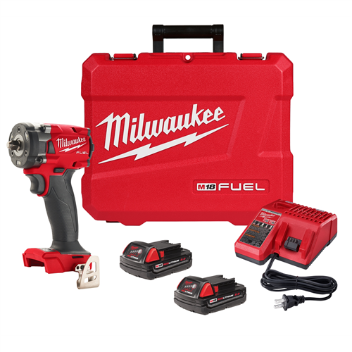 Milwaukee 2854-22CtM18 Fuel 3/8 Compact Iw W/ Friction Ring Cp2.0 Kit