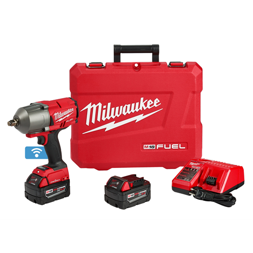 Milwaukee 2863-22M18 FUEL ONE-KEY 1/2" HIGH TORQUE IMP WRENCH (2) BATT KIT