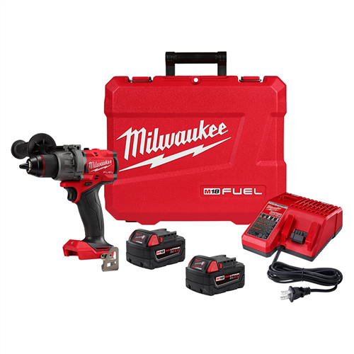 Milwaukee 2904-22M18 FUEL 1/2" Hammer Drill-Driver Kit