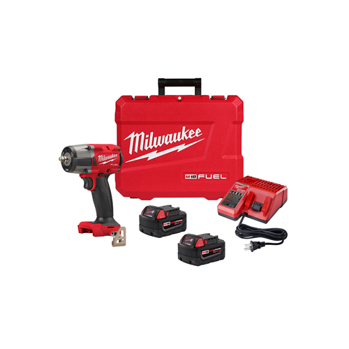 Milwaukee 2960-22M18 Fuel 3/8"" Mtiw W/ Friction Ring 5.0 Kit