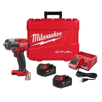 Milwaukee 2962P-22RM18 FUEL 1/2 Mid-Torque Impact Wrench w/ Pin Detent Kit