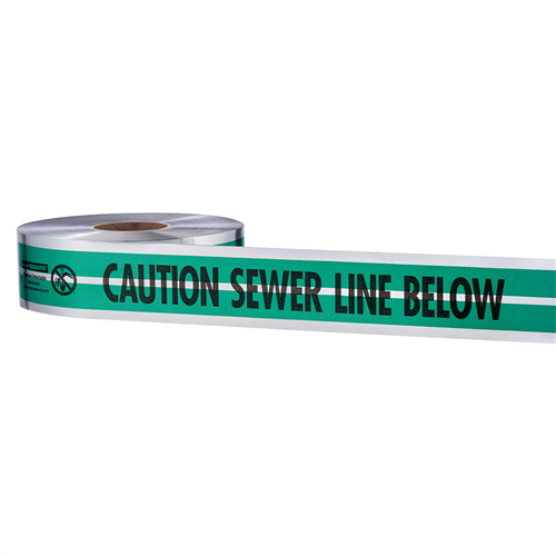 Milwaukee 31-052Magnatec Premium Detectable Tape-Sewer Line